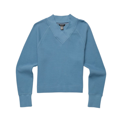 Atajo Long-Sleeve Waffle V-Neck - Women's