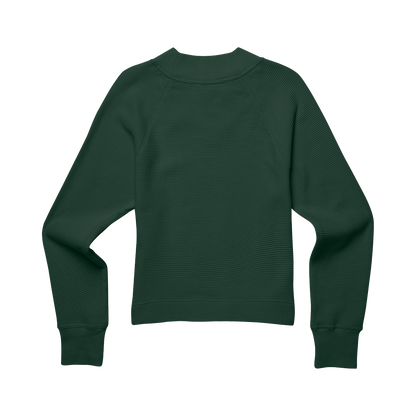 Atajo Long-Sleeve Waffle V-Neck - Women's