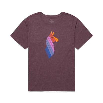 Llama Stripes T-Shirt - Women's
