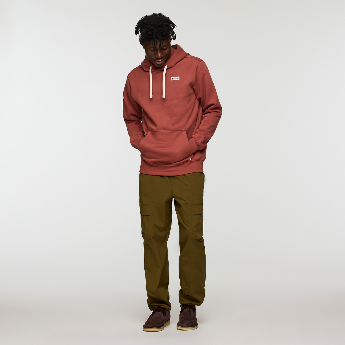 Llama Patch Pullover Hoodie - Men's