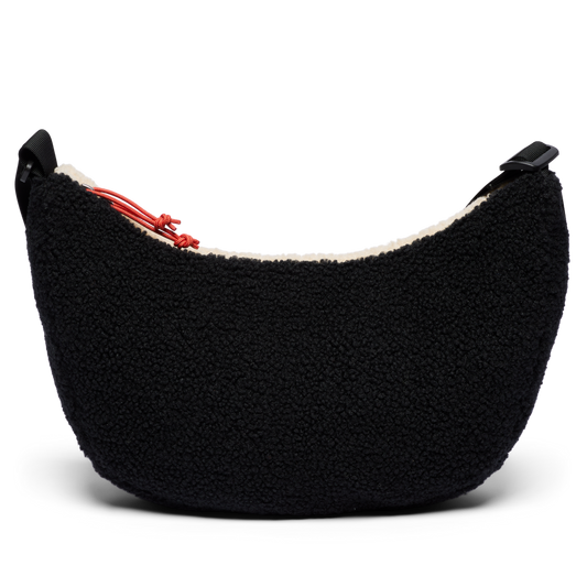 High Pile Fleece 6L Crescent Bag