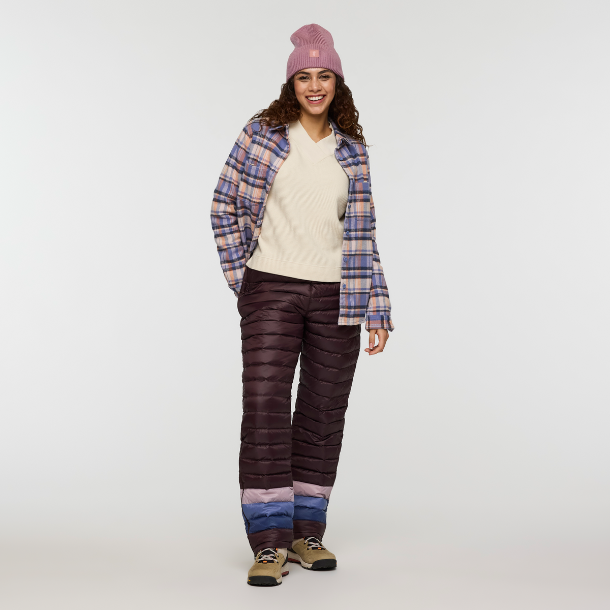 Atajo Long-Sleeve Waffle V-Neck - Women's