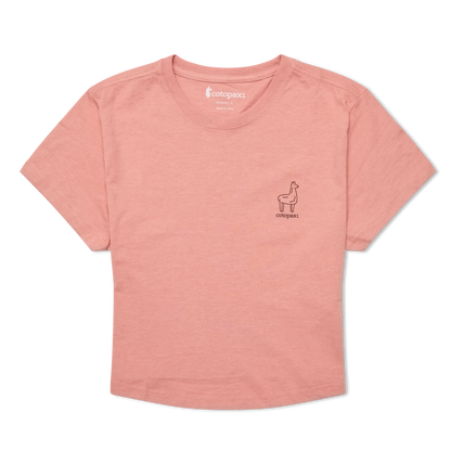 Tiny Llama Crop T-Shirt - Women's