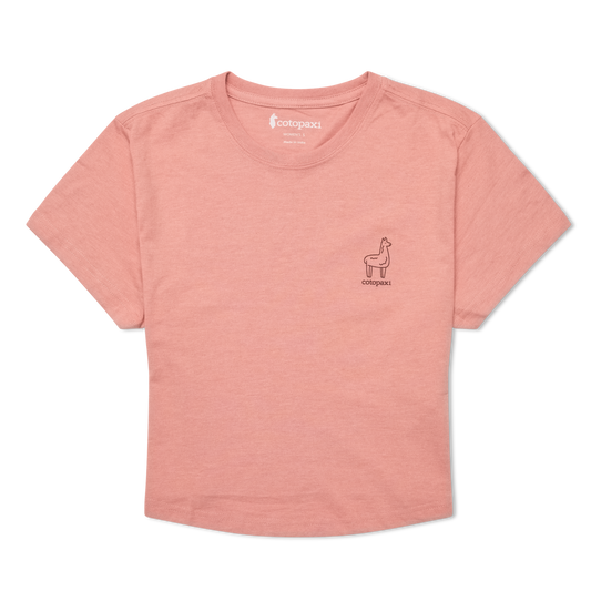 Tiny Llama Crop T-Shirt - Women's