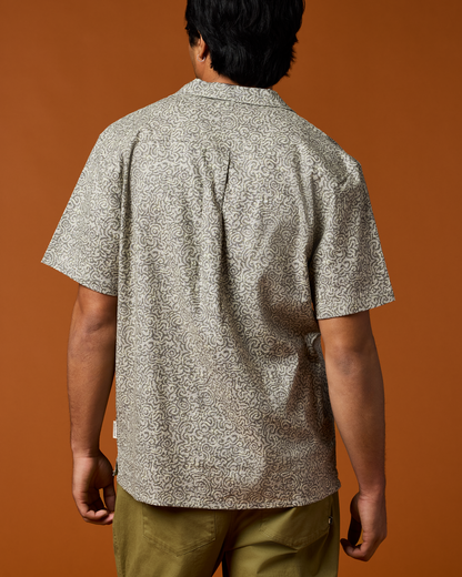 Afuera Button Up Shirt - Print - Men's